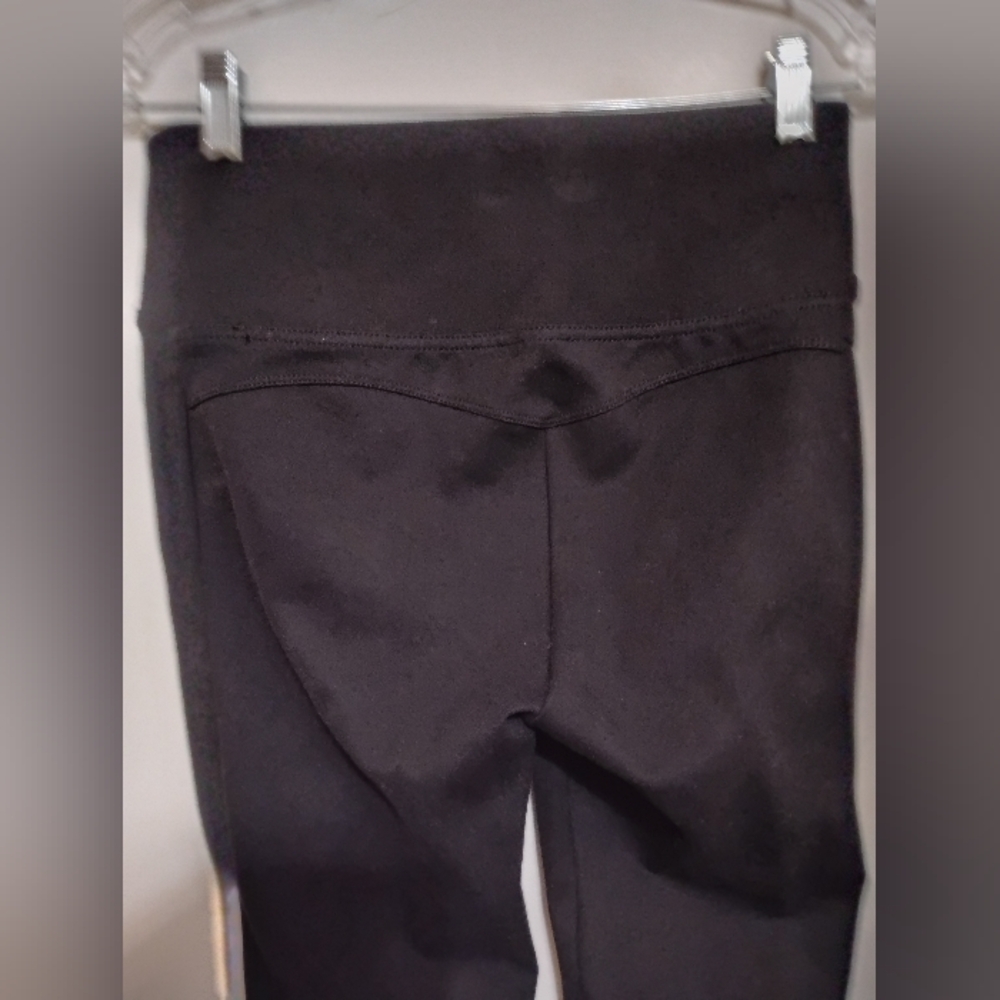 SLIM FACTOR BY Investments Black Women's Leggings Rayon-Nylon-Spandex S / 44 - Picture 4 of 7